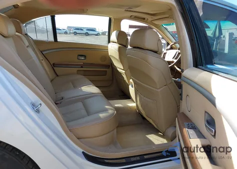 2004 BMW 745Li from USA, damaged, VIN WBAGN63544DS54493